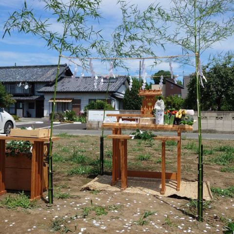 「地鎮祭」　　〈高崎市〉〈北群馬郡榛東村〉 アイキャッチ画像